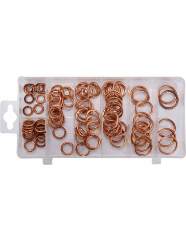 YATO PODKŁADKI MIEDZIANE DMUCHANE 95szt.