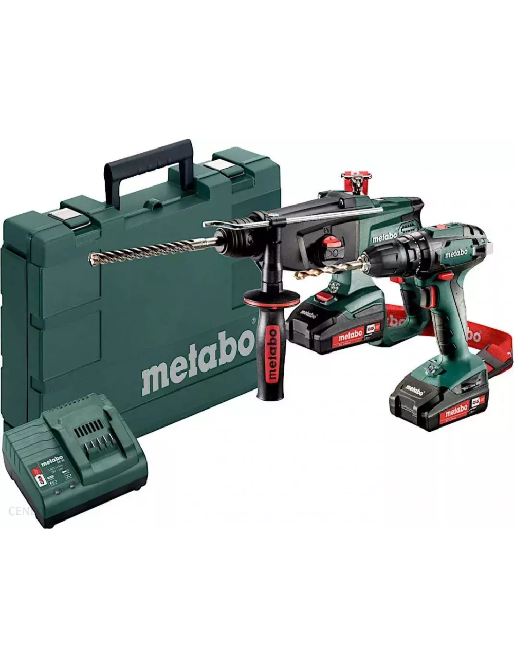 METABO ZESTAW COMBO 18V 2.3.4 (SB 18 + KHA 18 LTX) 2x 2,0 Ah