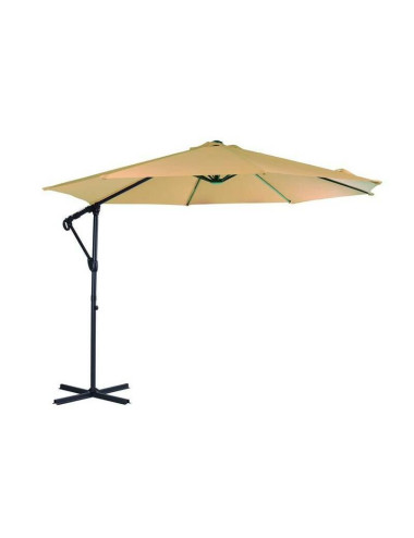 PARASOL OGRODOWY SKŁADANY 3m BEŻOWY