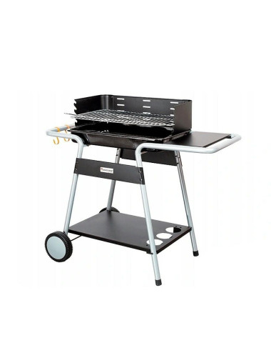 GRILL PROSTOKĄTNY Z BOCZNĄ PÓŁKĄ MG904