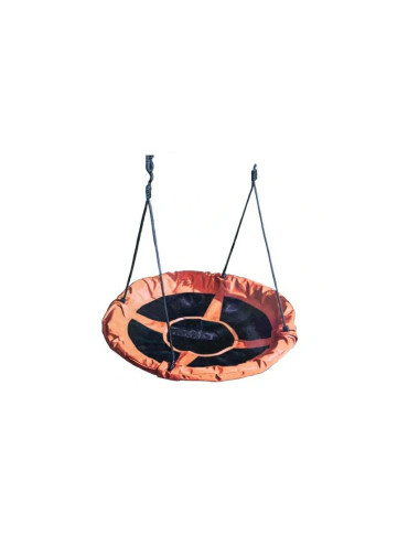 HUŚTAWKA BOCIANIE GNIAZDO 100cm POMARAŃCZOWE