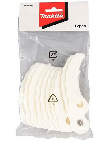 MAKITA NOŻE WYMIENNE Z POLIAMIDU DO 199868-0 (12SZT)