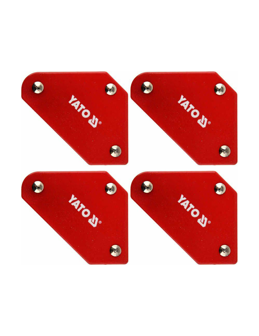 YATO KĄTOWNIK SPAWALNICZY MAGNETYCZNY KOMPLET 4szt. YT-08677
