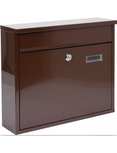 VOREL SKRZYNKA NA LISTY 310x360x100mm BRĄZOWA