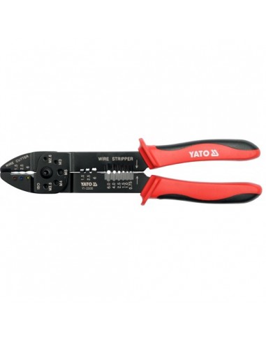 YATO SZCZYPCE DO ŚCIĄGANIA IZOLACJI 3 w 1 240mm 0,75 - 6mm2 22930