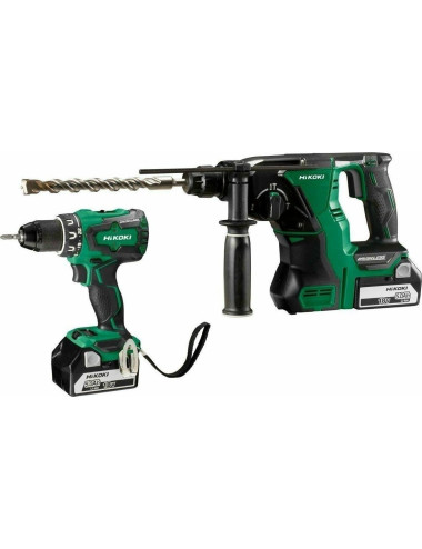 HIKOKI MŁOT UD-OBR.SDS+ DH18DBL W2Z + WIERTARKO-WKRĘTARKA DS18DBSL WDZ