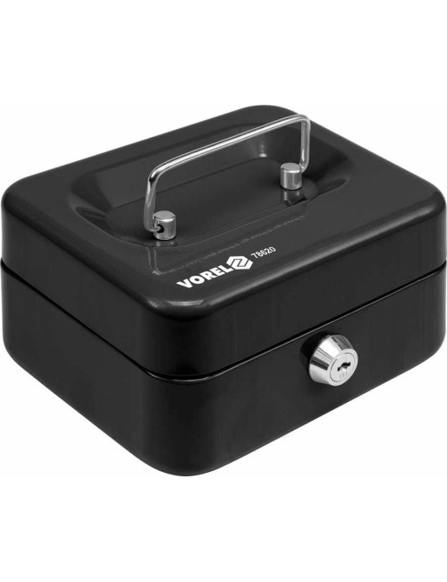 VOREL KASETKA NA PIENIĄDZE 150x120x80 CZARNA