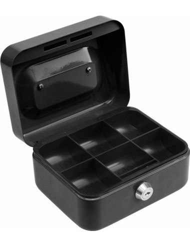 VOREL KASETKA NA PIENIĄDZE 150x120x80 CZARNA