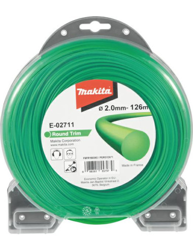 MAKITA ŻYŁKA NYLONOWA OKRĄGŁA 2,0mm 126m