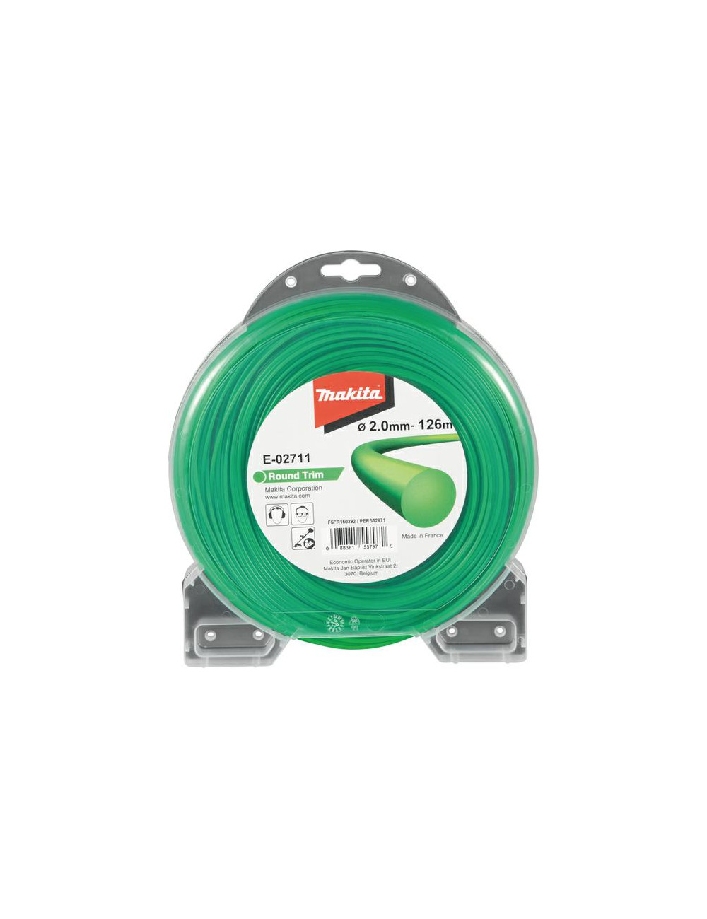 MAKITA ŻYŁKA NYLONOWA OKRĄGŁA 2,0mm 126m