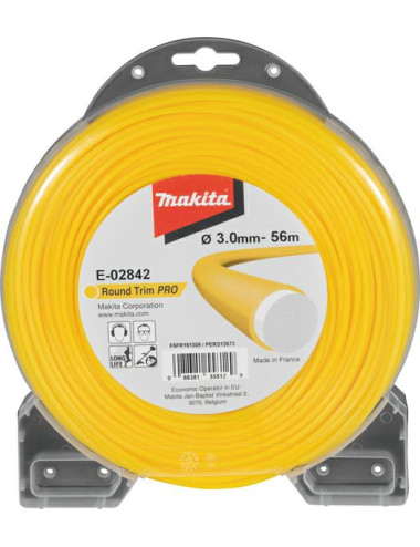MAKITA ŻYŁKA NYLONOWA OKRĄGŁA 3,0mm 56m PRO