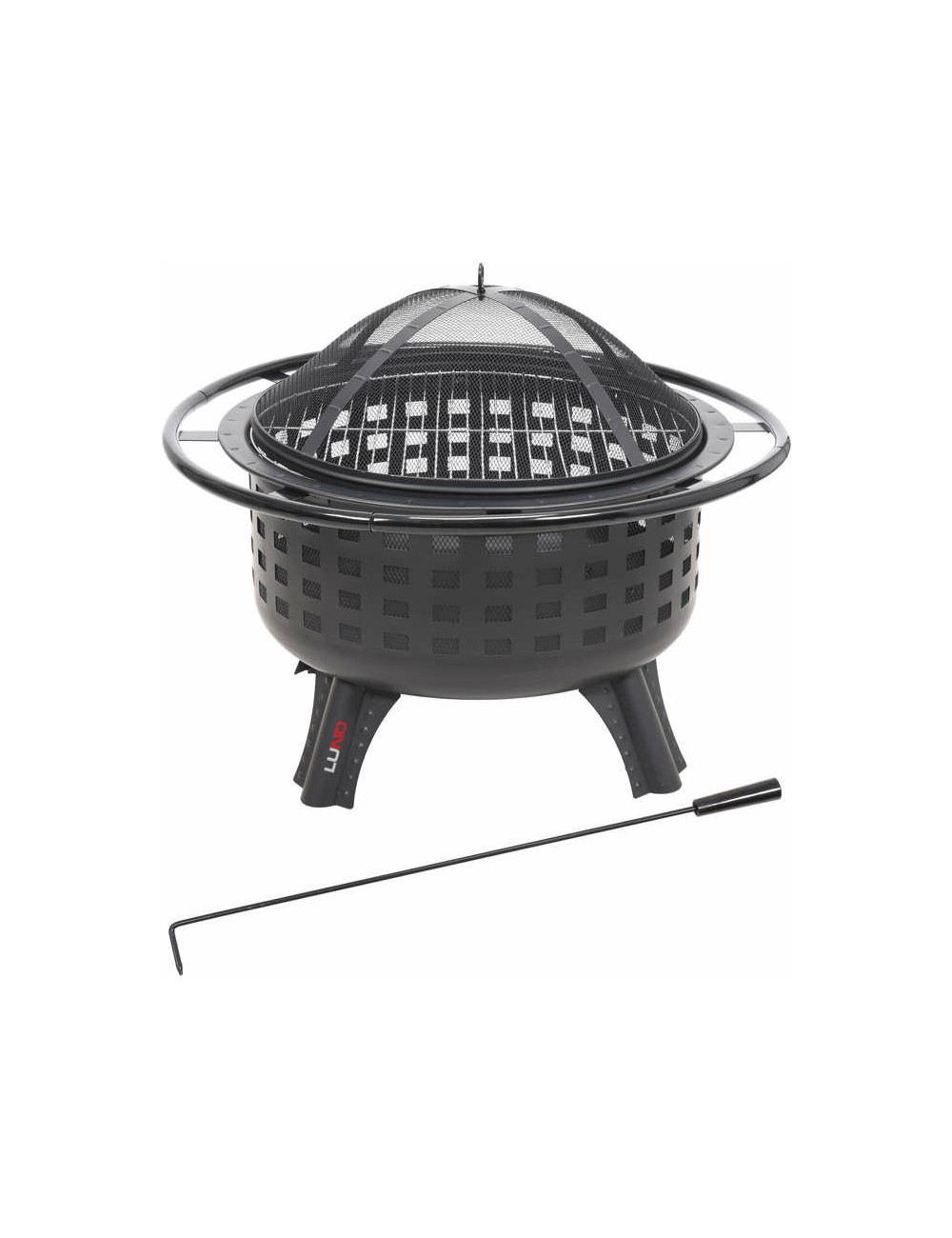 LUND PALENISKO STALOWE Z RUSZTEM 57cm