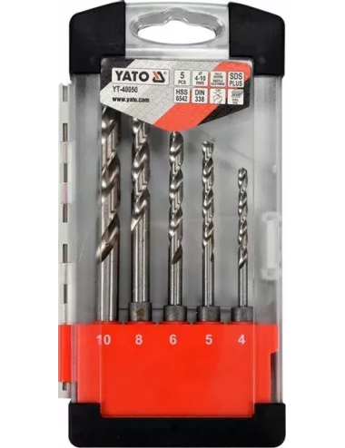 YATO WIERTŁA DO METALU HSS 6542 5szt.SDS+ YT-40050