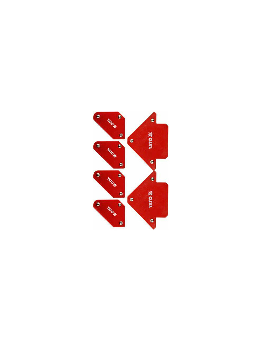 YATO KĄTOWNIK SPAWALNICZY MAGNETYCZNY KOMPLET 6szt. YT-08678