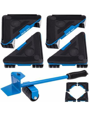 ZESTAW DO PRZESUWANIA MEBLI 300kg SILVER