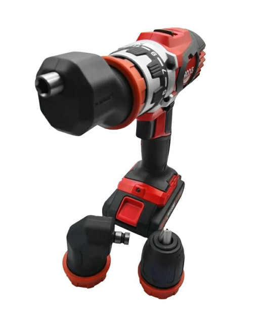 ROOKS WKRĘTARKA 18V AQ-ONE 1x2,0Ah 3 WYMIENNE UCHWYTY