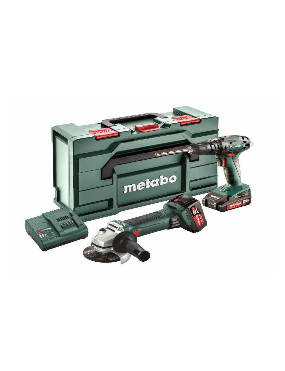 METABO ZESTAW COMBO 18V 2.4.4 (SB18+W18) LTX 125 Quick +PLECAK