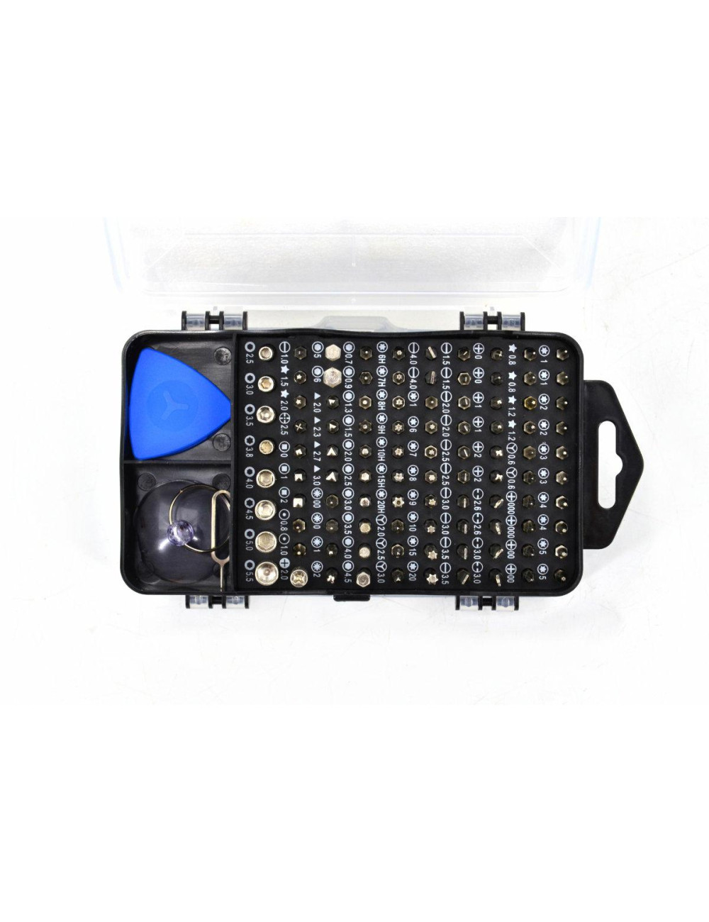 ZESTAW KOŃCÓWEK I BITÓW 110el. SILVER