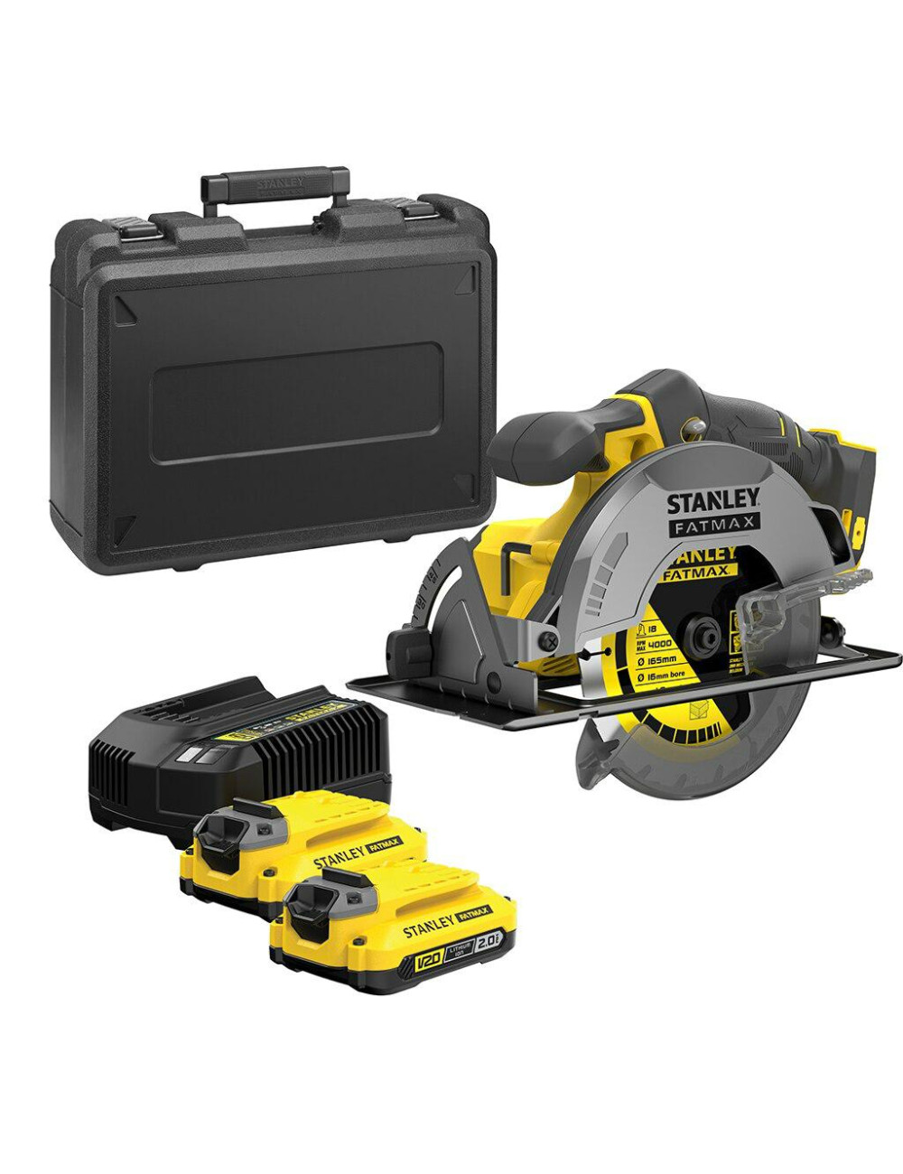 STANLEY PILARKA TARCZOWA V20 2x4,0Ah SFMCS550M2K