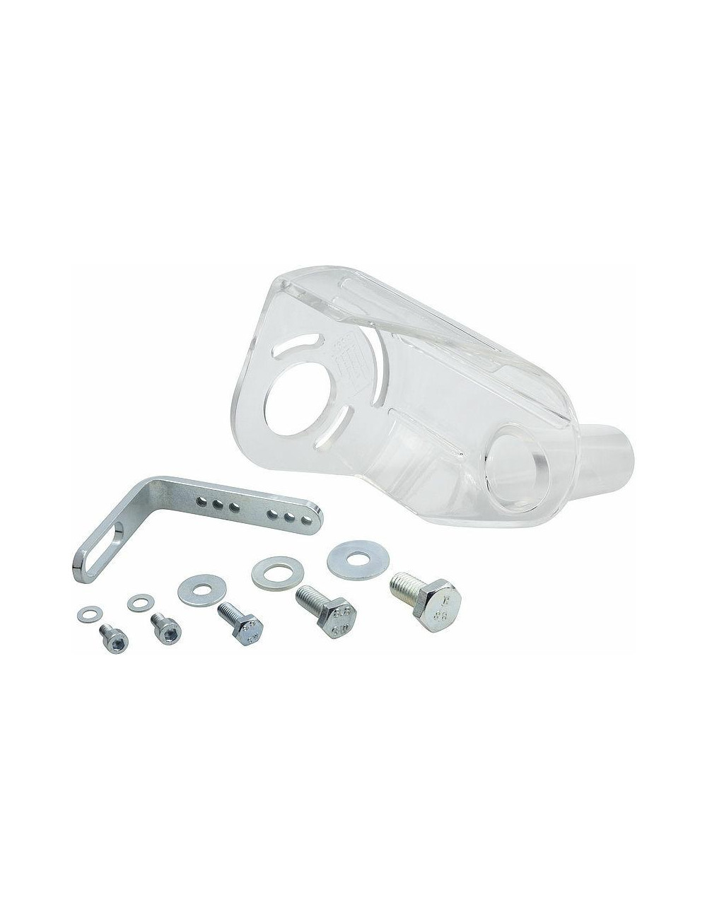 WOLFCRAFT OSŁONA DO SZLIF.KĄT 115 125mm DO ODPROWADZANIA PYŁU