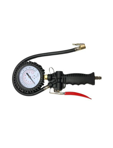 PISTOLET DO POMPOWANIA Z MANOMETREM X9613 JOBIEXTRA