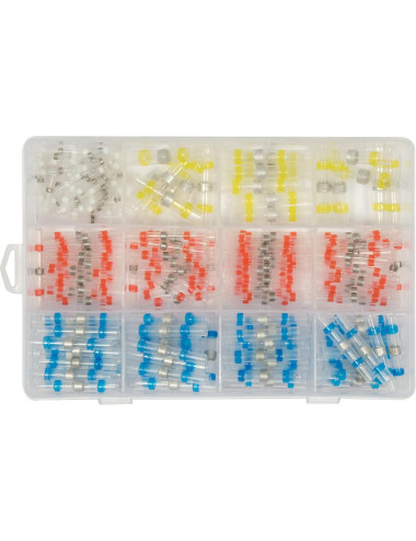 YATO KOSZULKI TERMOKURCZLIWE Z CYNĄ 0,25-6mm2 220szt.