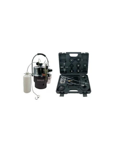 ROOKS URZĄDZENIE DO WYMIANY PŁYNU HAMULCOWEGO I HYDRAULICZNEGO PNEUMATYCZNE