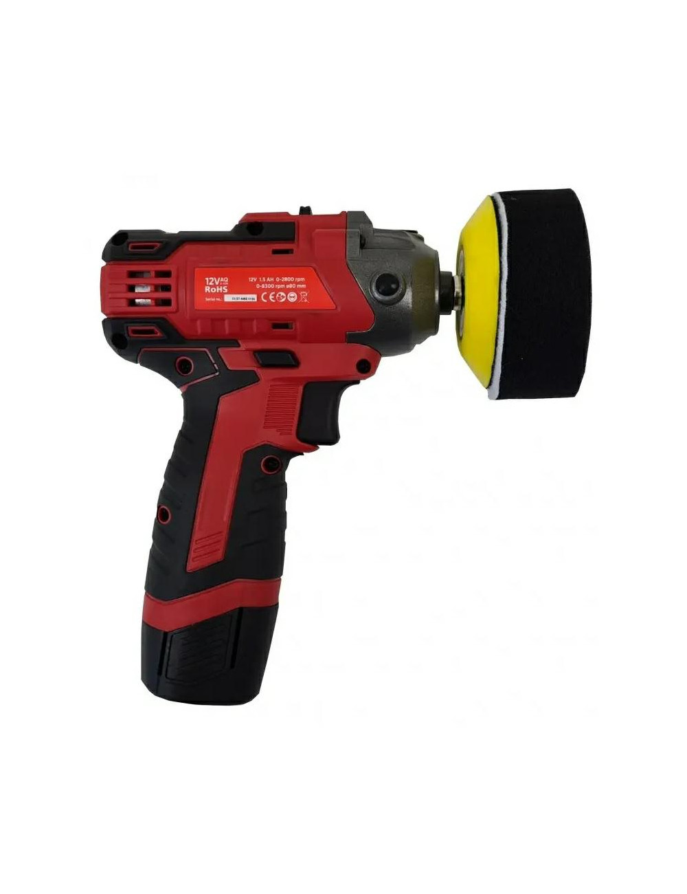 ROOKS SZLIFIERKO-POLERKA 12V AQ-LION 75mm 0-8300RPM M8