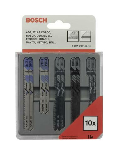 BOSCH BRZESZCZOT T ZESTAW WOOD METAL 10szt