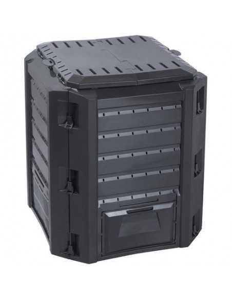 PROSPERPLAST KOMPOSTOWNIK 380L CZARNY 82 x 72 x 72cm