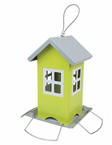 KARMNIK DOMEK MAŁY METALOWY SZEROKOŚĆ 20,5cm WYSOKOŚĆ 19,5cm