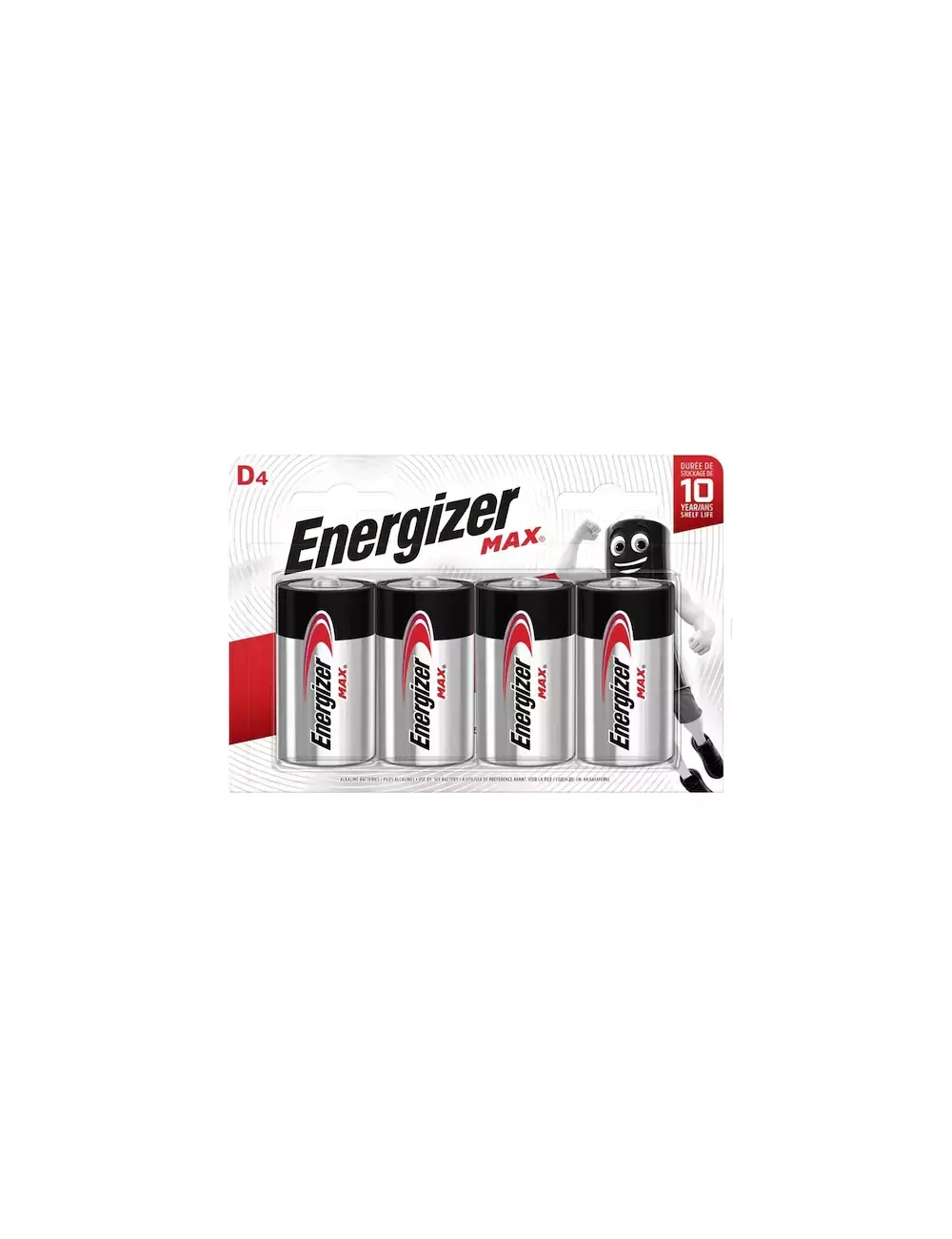 ENERGIZER BATERIA MAX LR-20 ALK. 4szt.