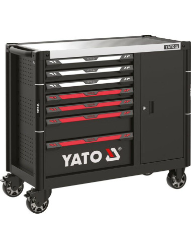 YATO SZAFKA SERWISOWA 7 SZUFLAD PLUS SCHOWEK YT-09033