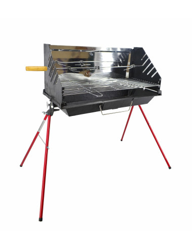 GRILL ŻELIWNY PROSTOKĄTNY DUŻY 47X29 cm