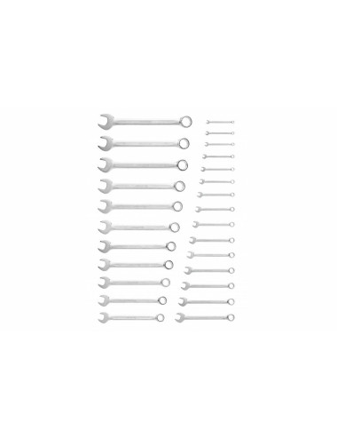 HOEGERT KLUCZ KOMPLET PŁ-OCZ. 26szt. 6-32mm