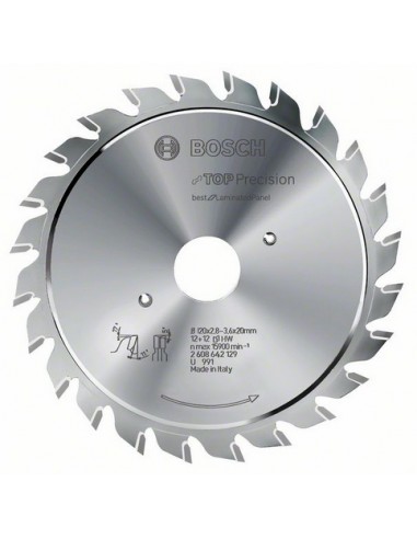 BOSCH  TARCZA DO NACINANIA TOP PRECISION LAMINATED PANEL 125x20x2,8-