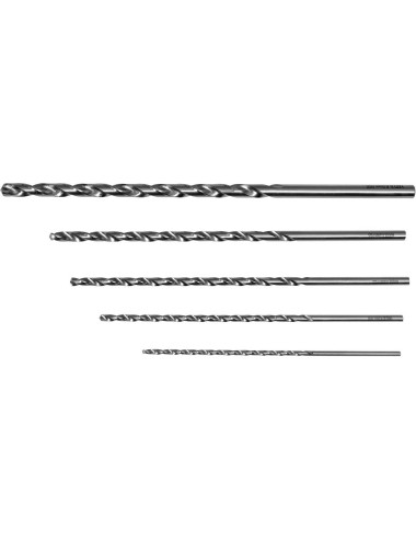 YATO WIERTŁO METAL HSS 5szt. 3-8mm DŁUGIE