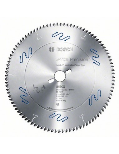 BOSCH PIŁA TARCZA PILARSKA TOP PRECISION BEST FOR LAMINATED 350 x 30 x
3,5 mm, 108