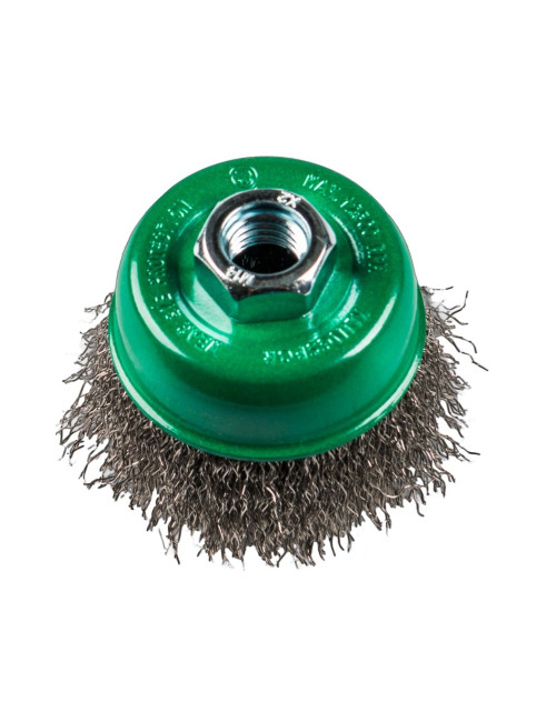 KLINGSPOR SZCZOTKA GARNKOWA 65mm M14 BT600W DRUT FALISTY NIERDZEWNY