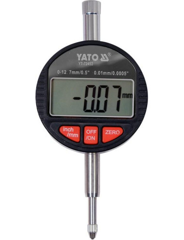 YATO CZUJNIK ZEGAROWY ELEKTRONICZNY 0-12,7mm