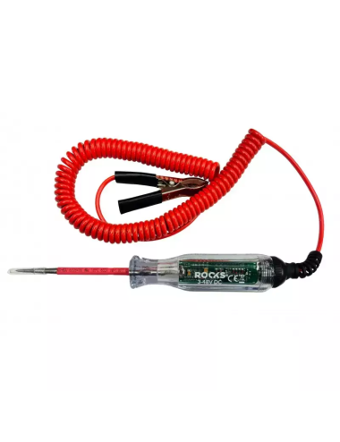 ROOKS PRÓBNIK NAPIĘCIA SAMOCHODOWY 3-48V KIERUNEK PRĄDU