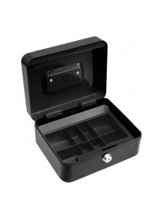 VOREL KASETKA NA PIENIĄDZE 200 x 160 x 90mm CZARNA   78622