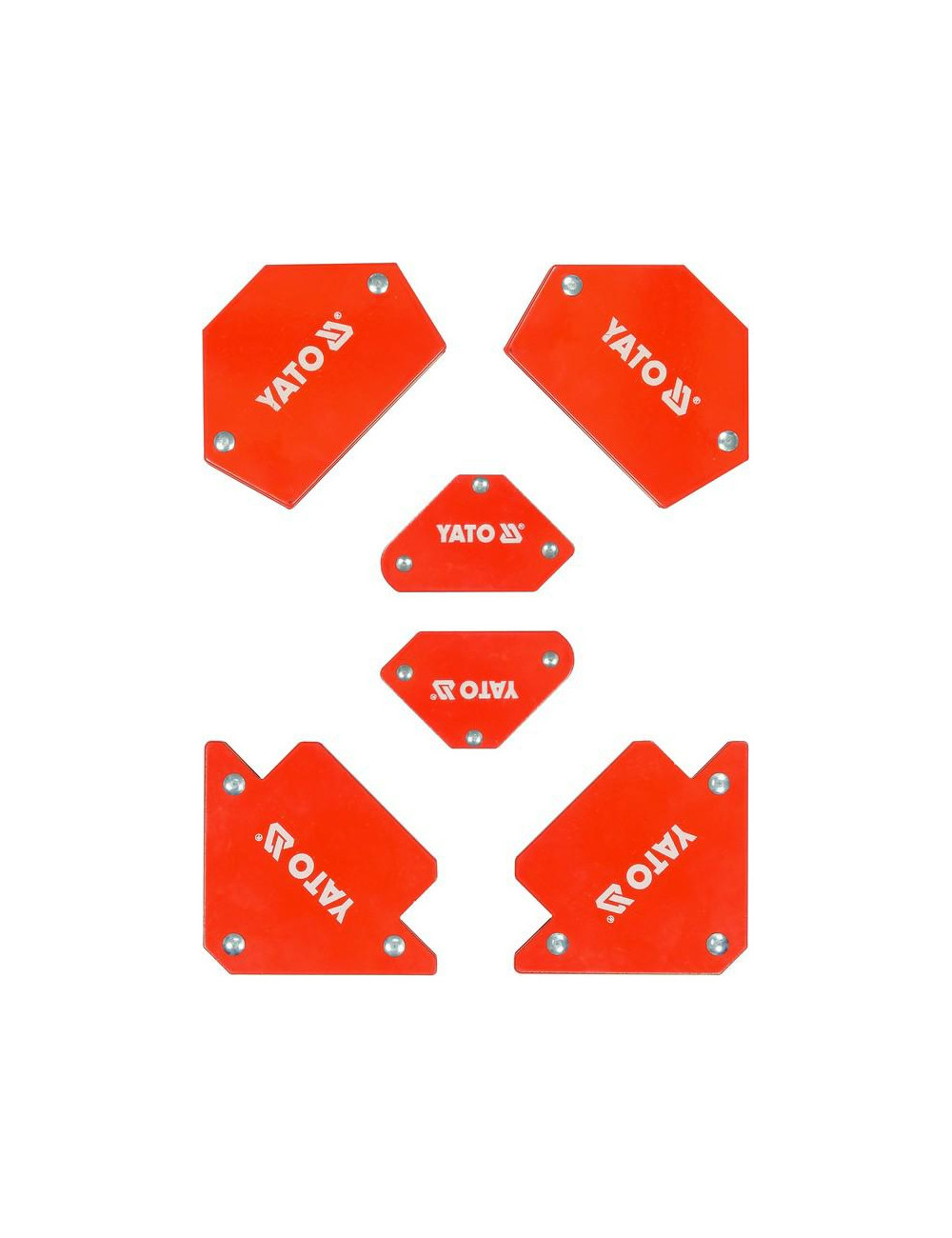 YATO KĄTOWNIK SPAWALNICZY MAGNETYCZNY KOMPLET 6szt. YT-08679