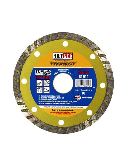 TARCZA DIAMENTOWA 350 x 32 25,4 22,2m TURBO AR