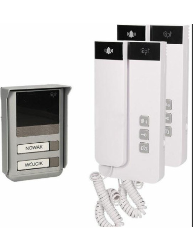 ORNO ZESTAW DOMOFON 2 RODZINNY SALEM MUL