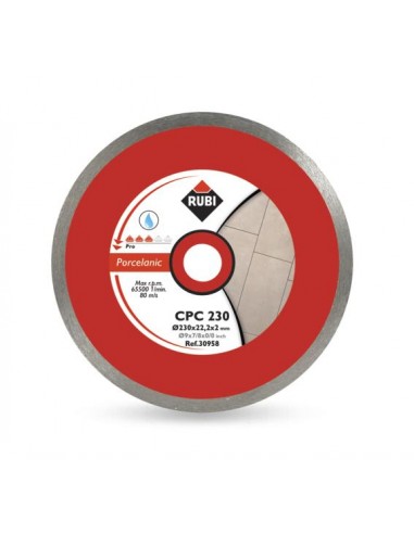 RUBI TARCZA DIAMENTOWA CPC 200 x 25,4mm PRO DO GRESU PORCELANOWEGO