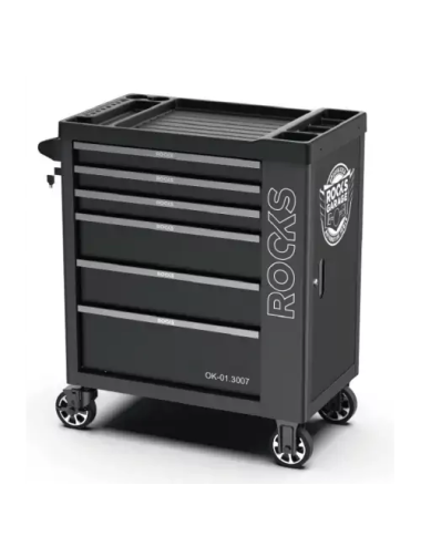 ROOKS WÓZEK SZAFKA WARSZTATOWA + 385 szt.NARZĘDZI