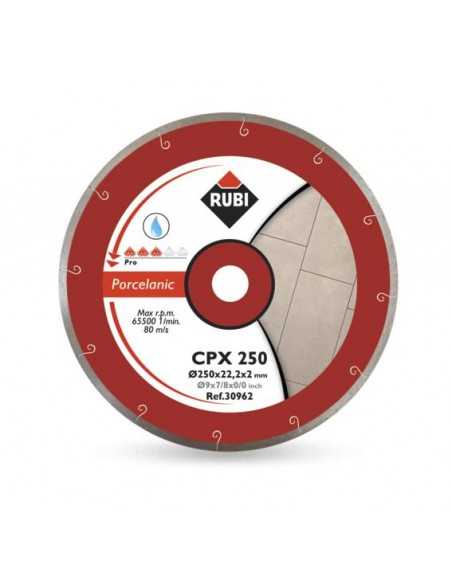 RUBI TARCZA DIAMENTOWA CPX 200 x 25,4mm PRO, DO GRESU PORCELANOWEGO