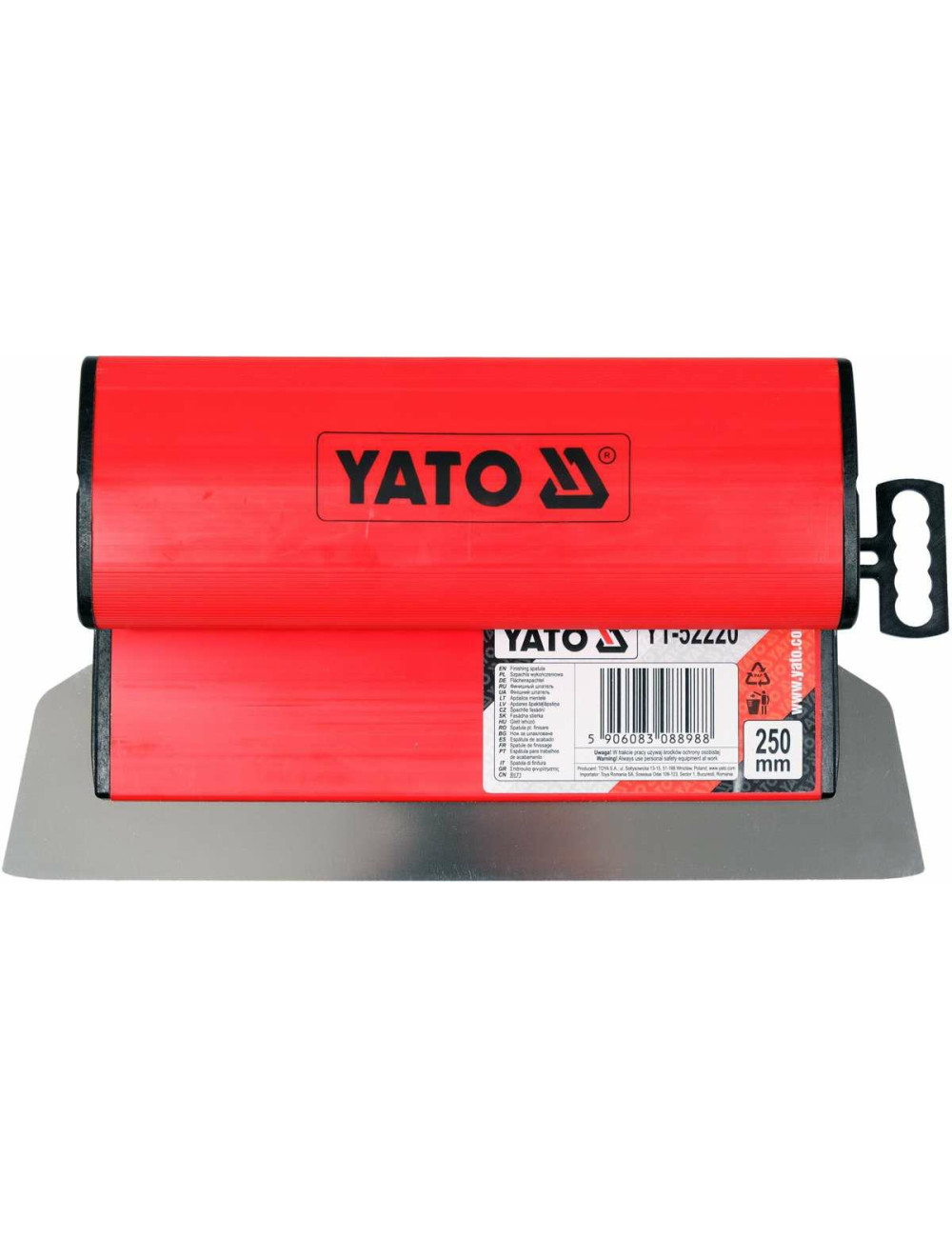 YATO SZPACHLA WYKOŃCZENIOWA PVC 250mm