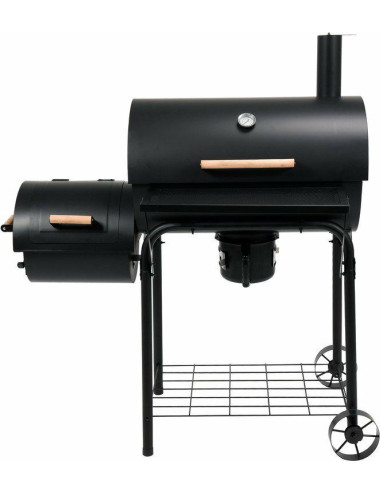 LUND GRILL WĘGLOWY Z WĘDZARNIĄ XXL 64x37 cm